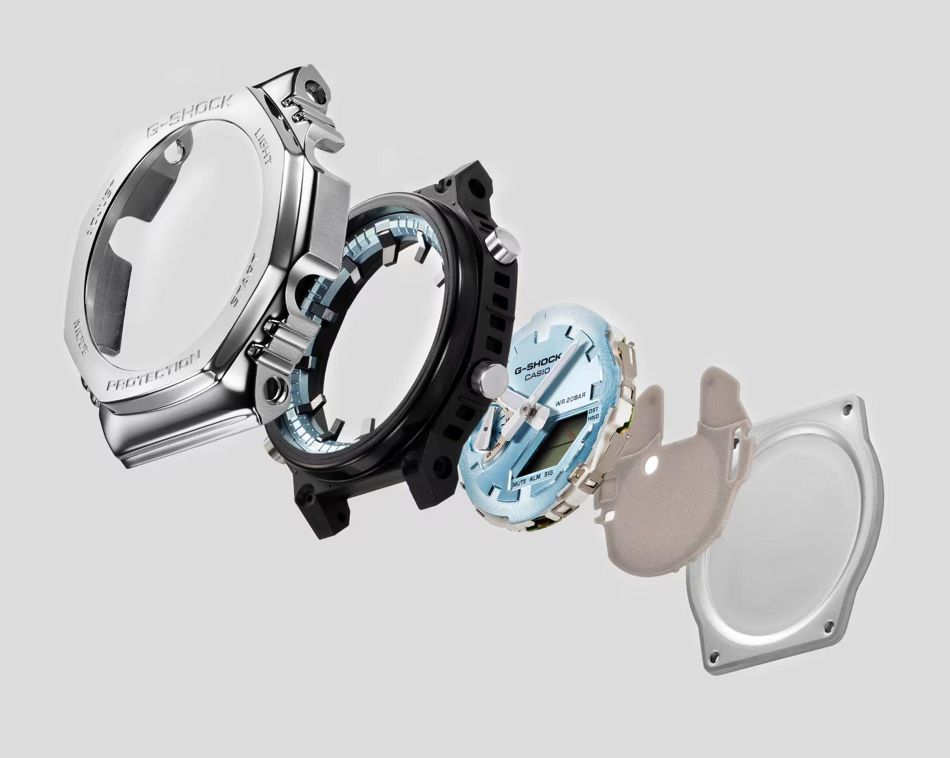 Orologio Uomo Casio G-SHOCK Acciaio Verde GM-2110D-3A1ER