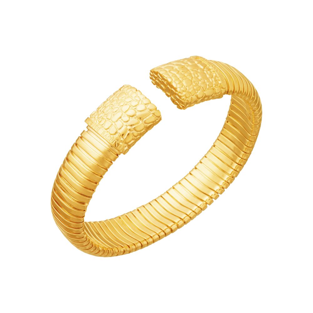 Bracciale Donna Giovanni Raspini Argento Dorato 925 Semirigido tubogas 12330