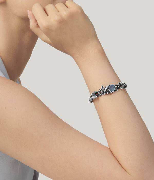 Bracciale Donna Giovanni Raspini Argento 925 Goccia Farfalle 12419