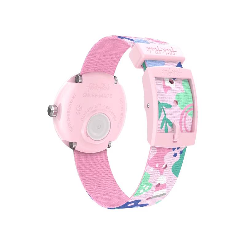 Orologio Bambina Swatch Flik Flak Art Lover Rosa Pittrice ZFPNP142