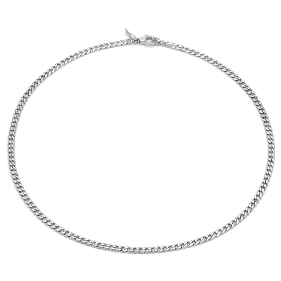 Collana Uomo Giovanni Raspini Argento 925 Catena Grumetta Lucida Mini Corno 11654