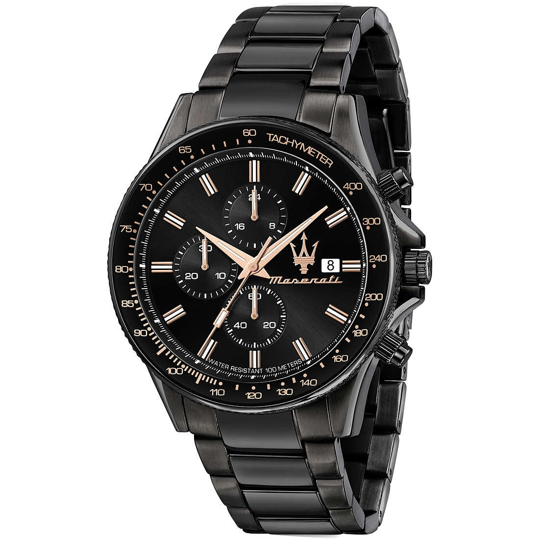 Orologio Uomo Acciaio Maserati sfida Crono R8873640011