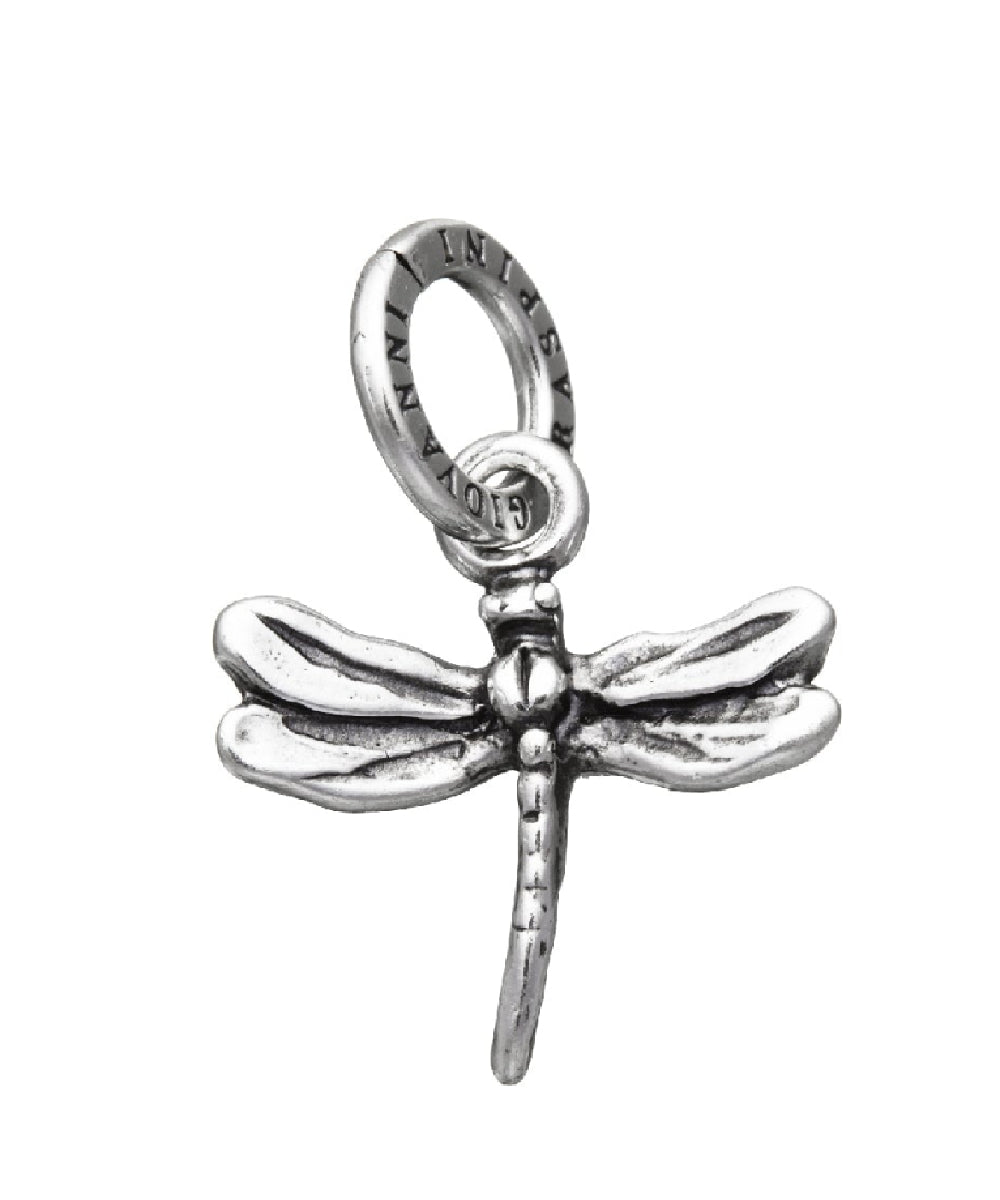 Charm Donna Giovanni Raspini Argento 925 Libellula Realizzato A Mano 09523