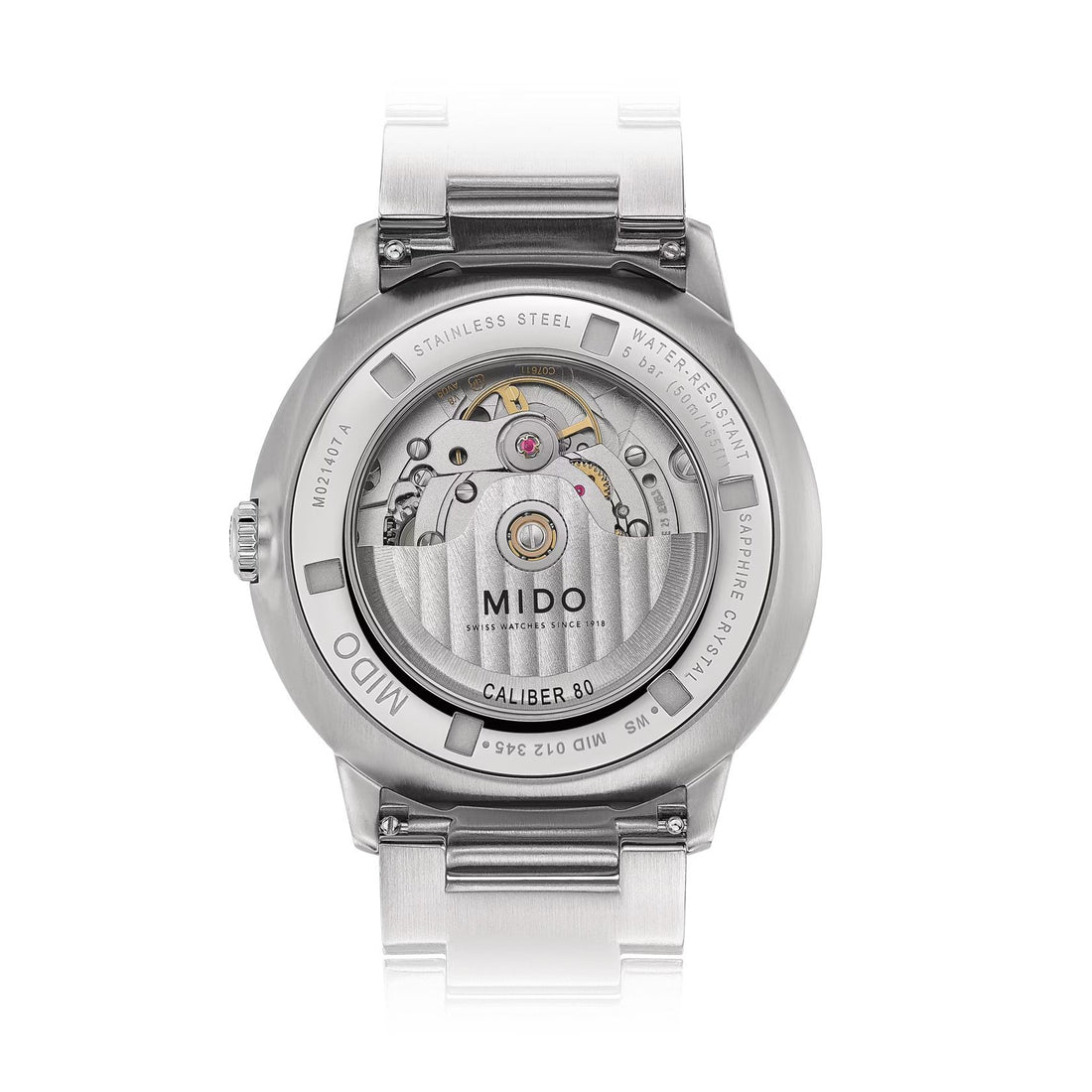 Orologio Uomo Mido Automatico Commander Scheletrato Verde M0214071141103
