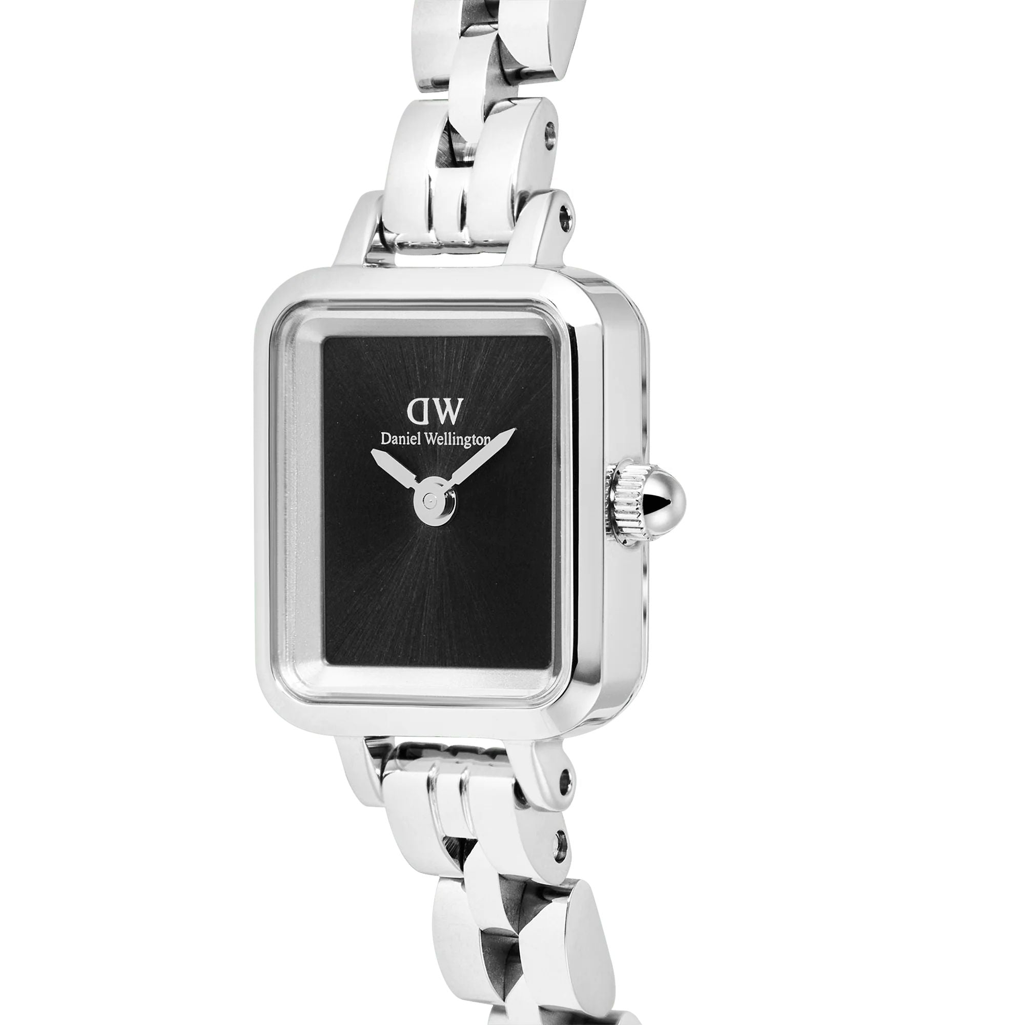 Orologio Donna Daniel Wellington Quadro Mini Acciaio Nero DW00100845