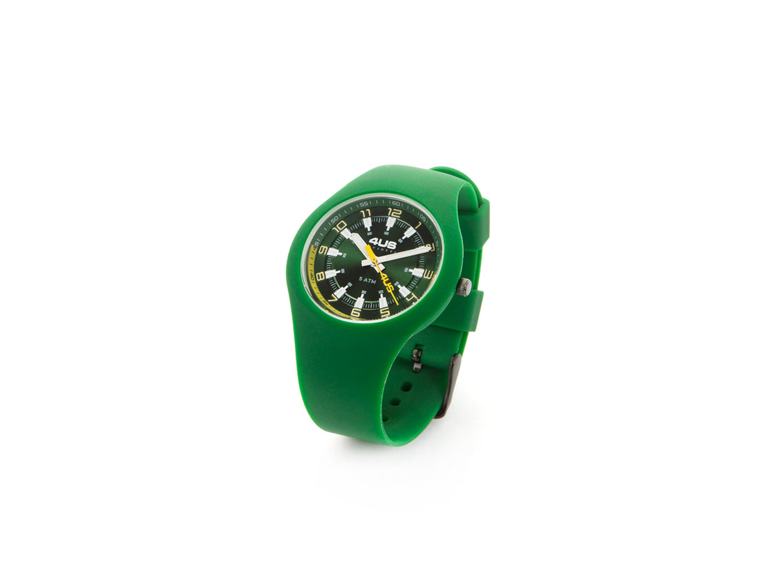 Orologio Uomo Ragazzo 4US Cesare Paciotti Gomma Verde T4RB441