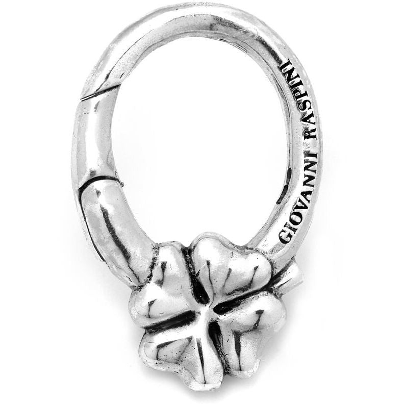 Portachiavi Uomo Giovanni Raspini Argento 925 quadrifoglio 11305