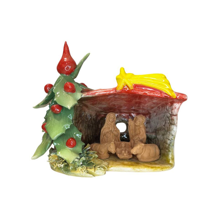 Presepe Piccolo Capodimonte 20x16cm CAP41