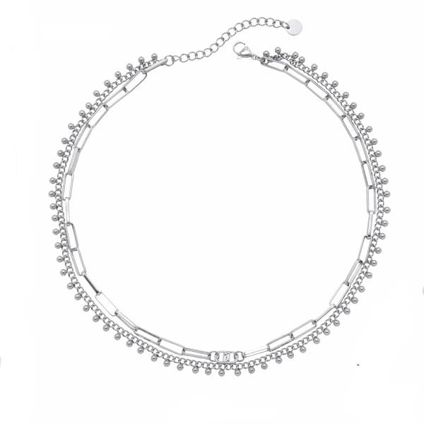 Collana Donna Liu Jo Acciaio Silver Catena LJ2998