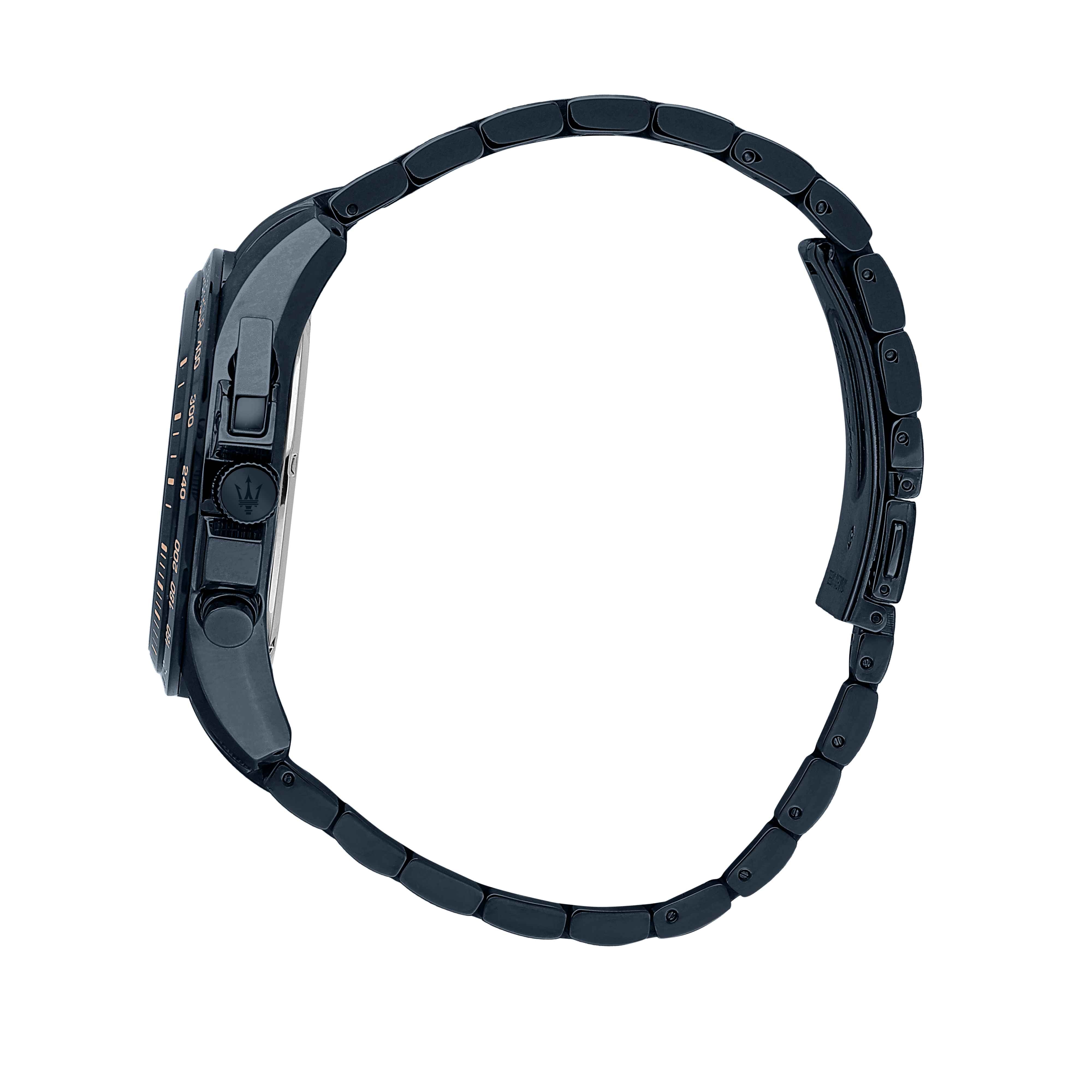 Orologio Uomo Maserati Acciaio Blu PVD Quarzo Cronografo Data R8873612054