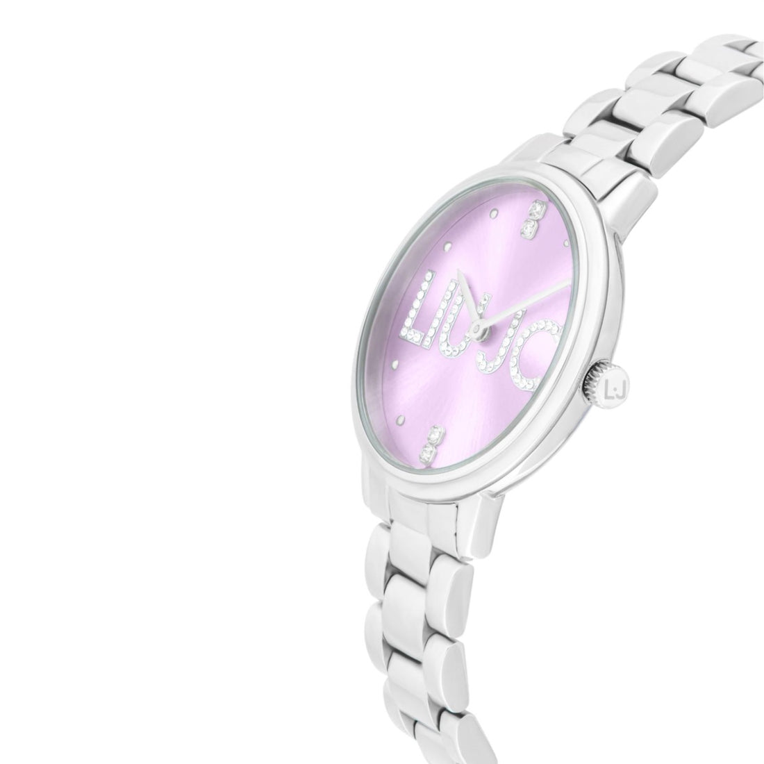 Orologio Donna Liu Jo Luxury Couple Plus Acciaio Zirconi Bracciale TLJ2514