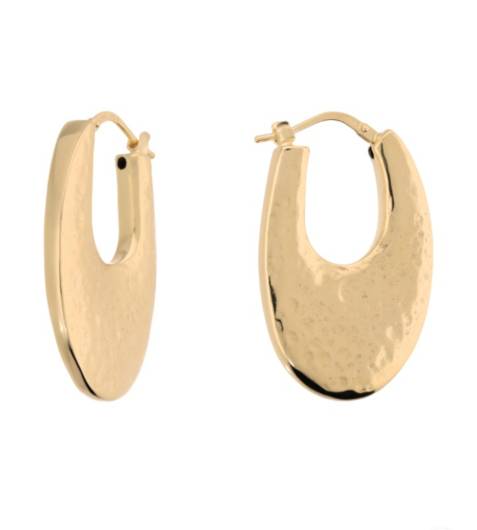 Orecchini Donna Etrusca Cerchio Martellati WSET00933.YG