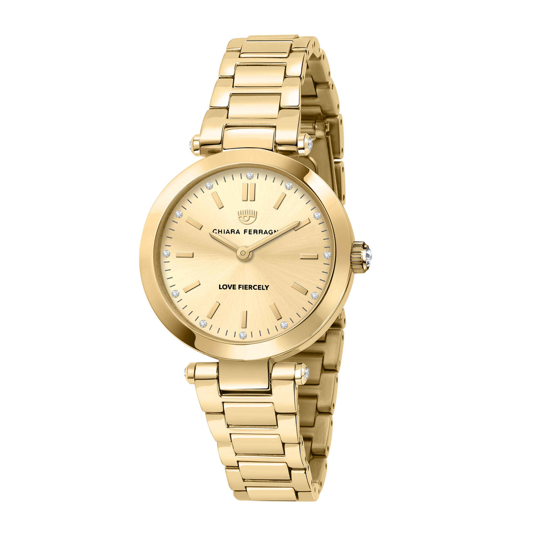 Orologio Donna Chiara Ferragni Quarzo Solo Tempo Acciaio Dorato