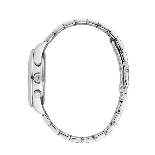 Orologio Uomo Maserati Box Bracciale Competizione Acciaio Multifunzione Quarzo Blu R8853100048