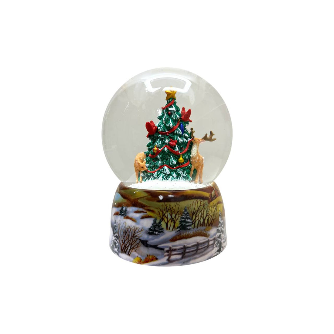 Sfera Di Neve Il Mondo Dei Carillion Albero Cervi 64071