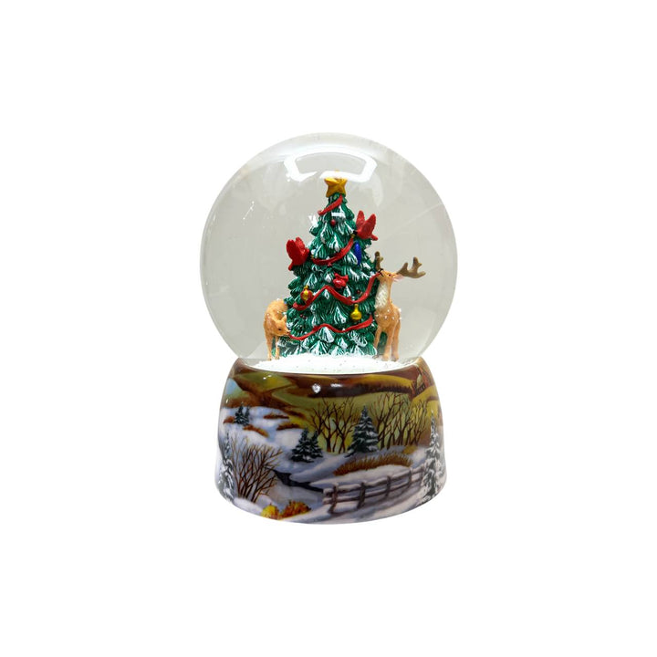 Sfera Di Neve Il Mondo Dei Carillion Albero Cervi 64071