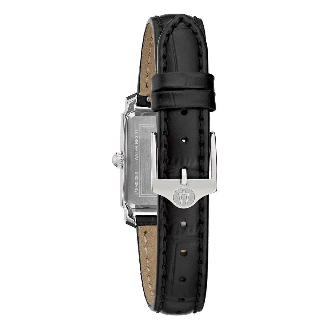 Orologio Unisex Bulova Sutton Tank Madreperla Pelle Nero 96L330