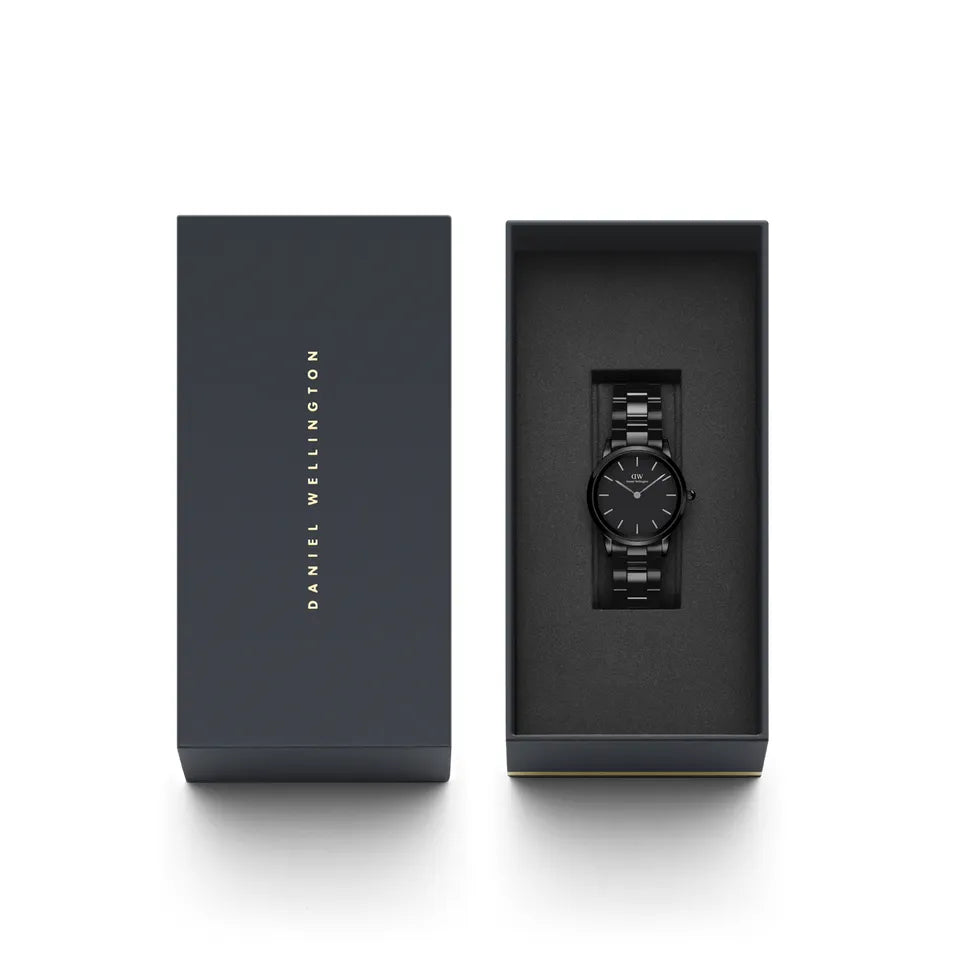 Orologio Donna Daniel Wellington Quarzo Solo Tempo Ceramica Nero 28 mm DW00100415
