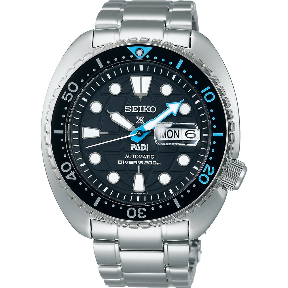 Orologio Seiko Uomo Automatico Acciaio Prospex Doppia Data