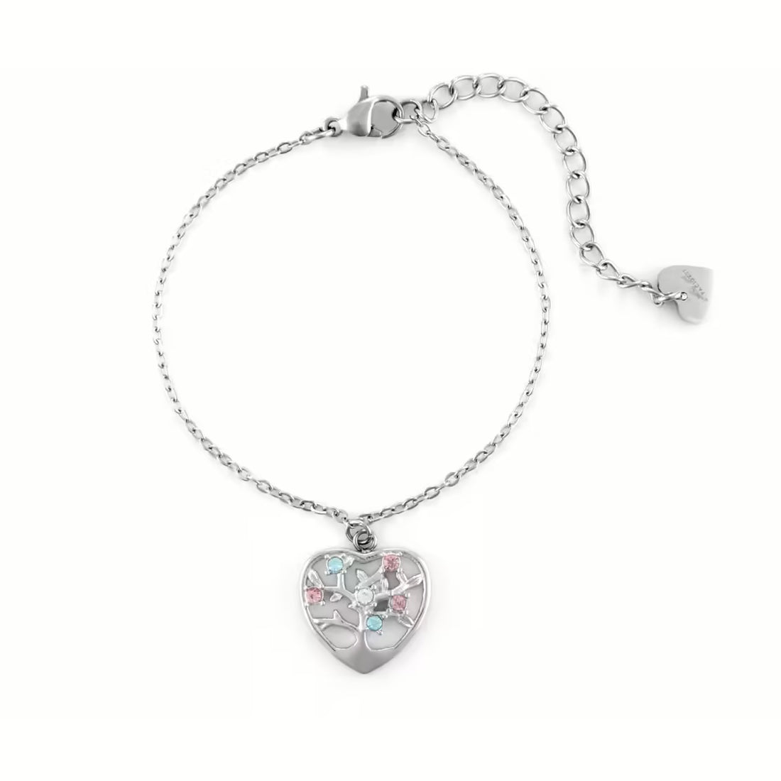 Bracciale Donna acciaio 4US cesare paciotti con pietre colorate 4UBR6518W
