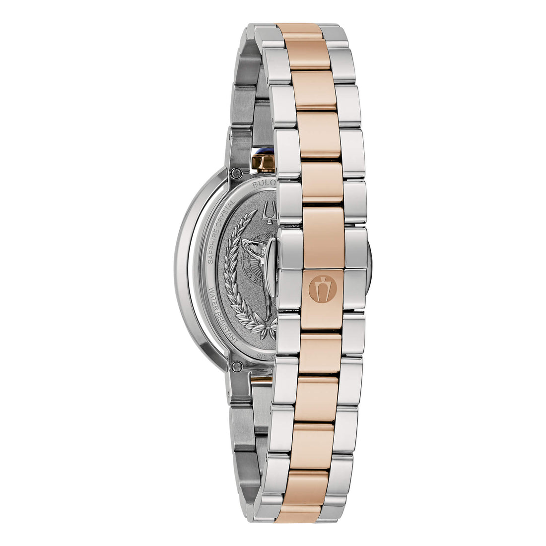 Orologio Donna Bulova Rubaiyat Acciaio Zaffiro Cabochon 98L322