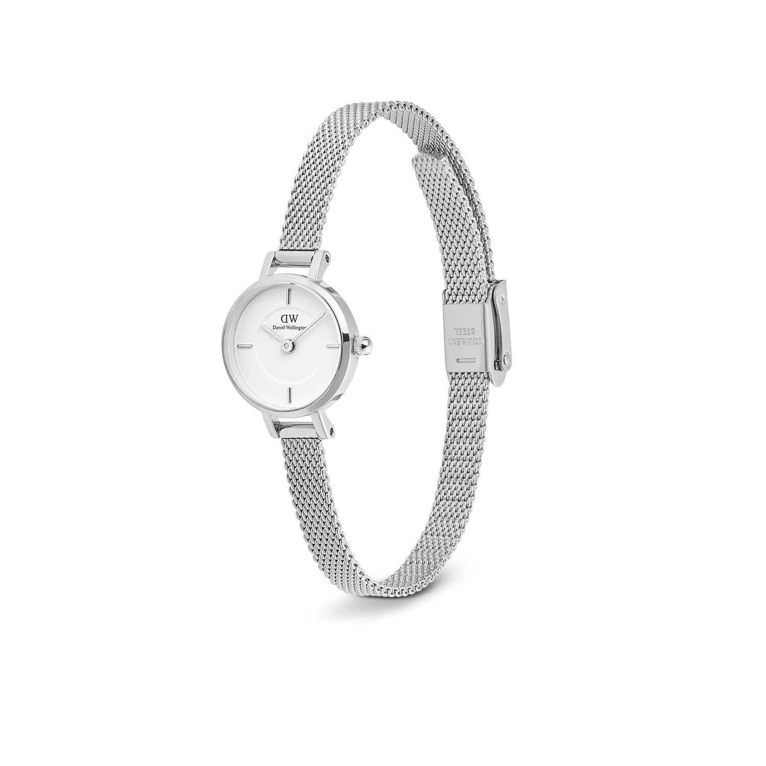 Orologio Donna Daniel Wellington Acciaio Bianco Petit Mini Melrose DW00100746