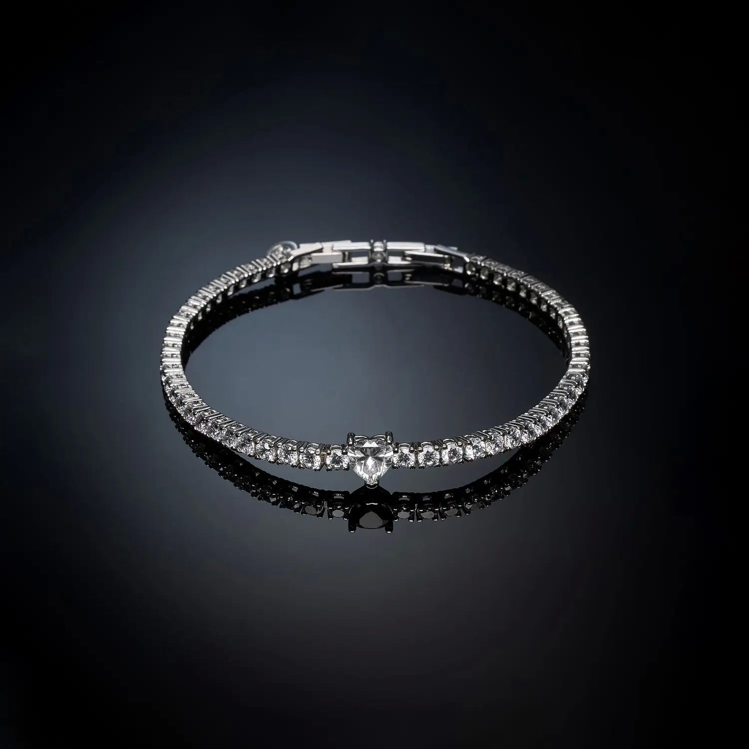Bracciale Donna Chiara Ferragni Tennis Zirconi Bianchi