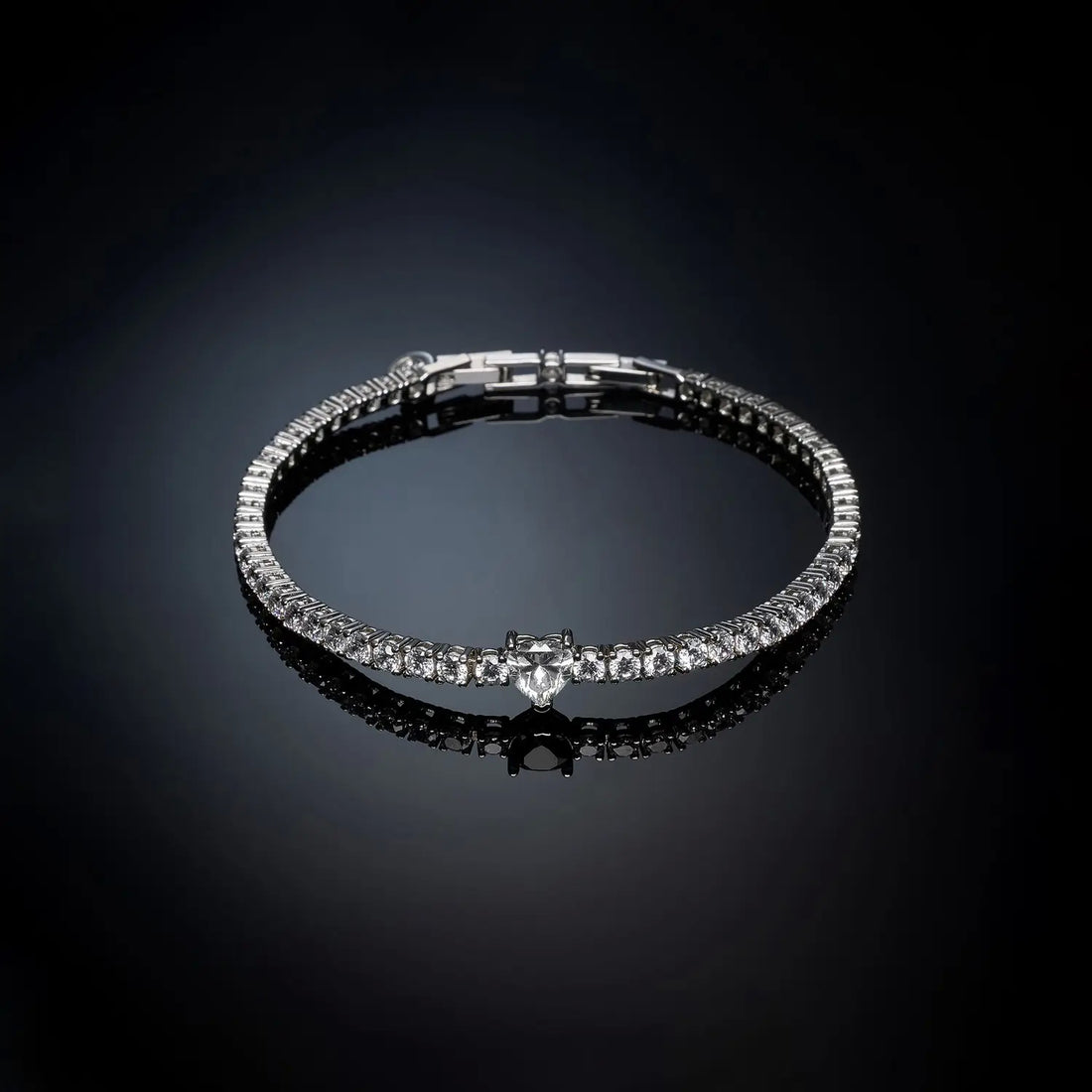 Bracciale Donna Chiara Ferragni Tennis Zirconi Bianchi