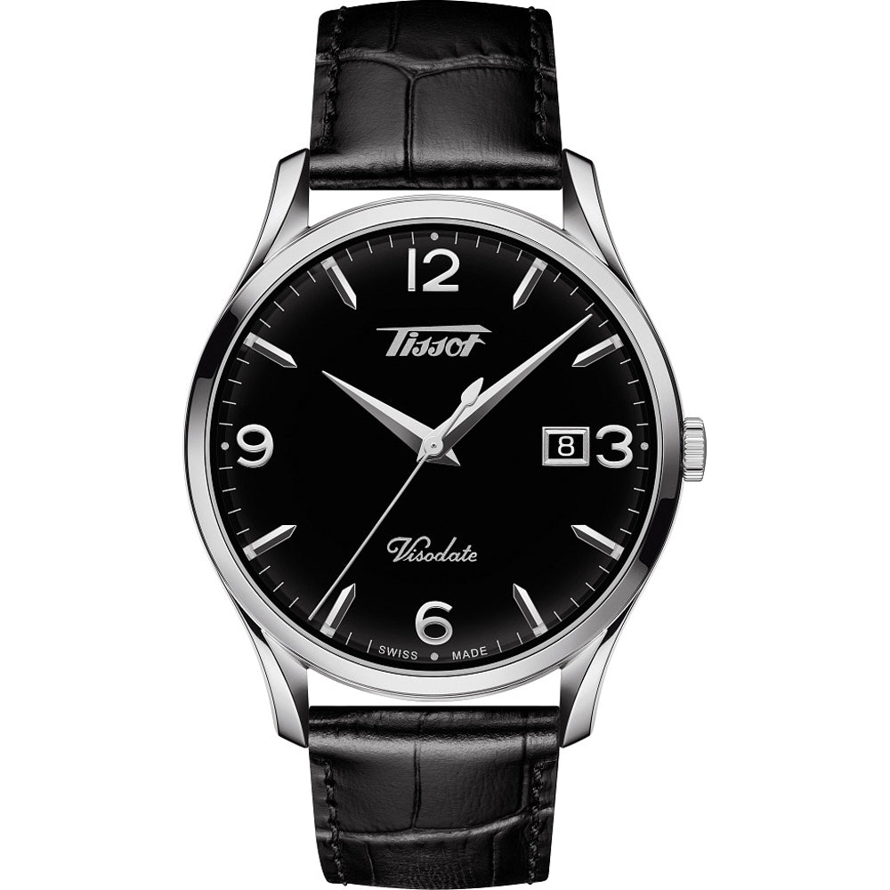 Orologio Uomo TISSOT Heritage Visodate in Pelle T1184101605700