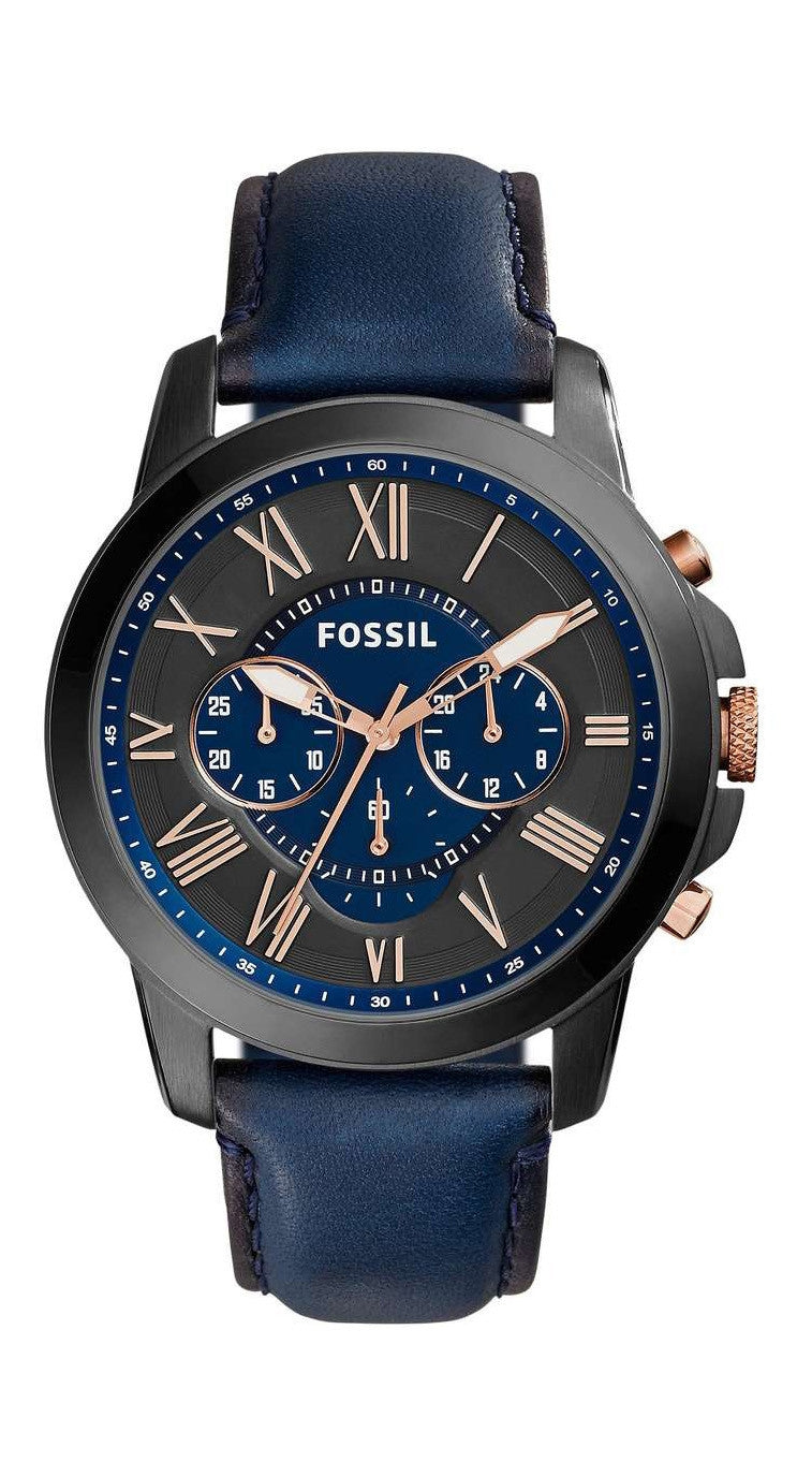 Orologio Uomo Acciaio Fossil Solo Tempo  Grant