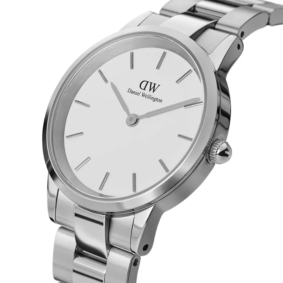 Orologio Uomo Daniel Wellington Iconic Acciaio Quarzo 40 mm Bianco DW00100341