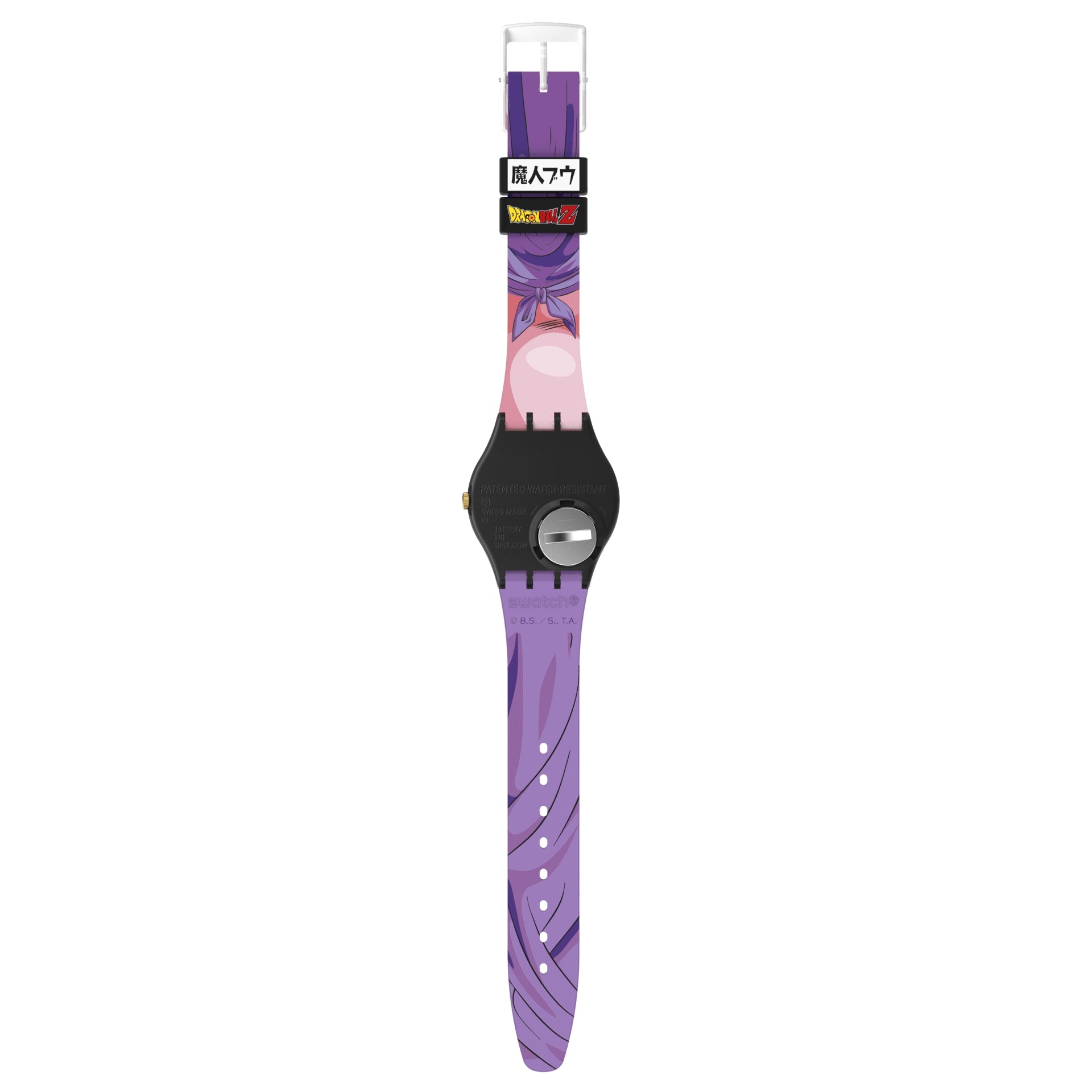 Orologio Uomo Swatch Quarzo Solo Tempo Majin Buu Dragonball GZ358
