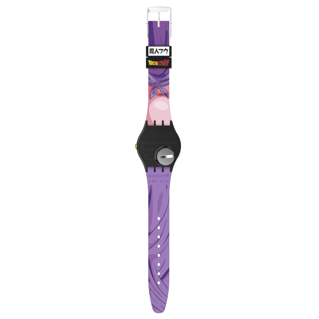 Orologio Uomo Swatch Quarzo Solo Tempo Majin Buu Dragonball GZ358