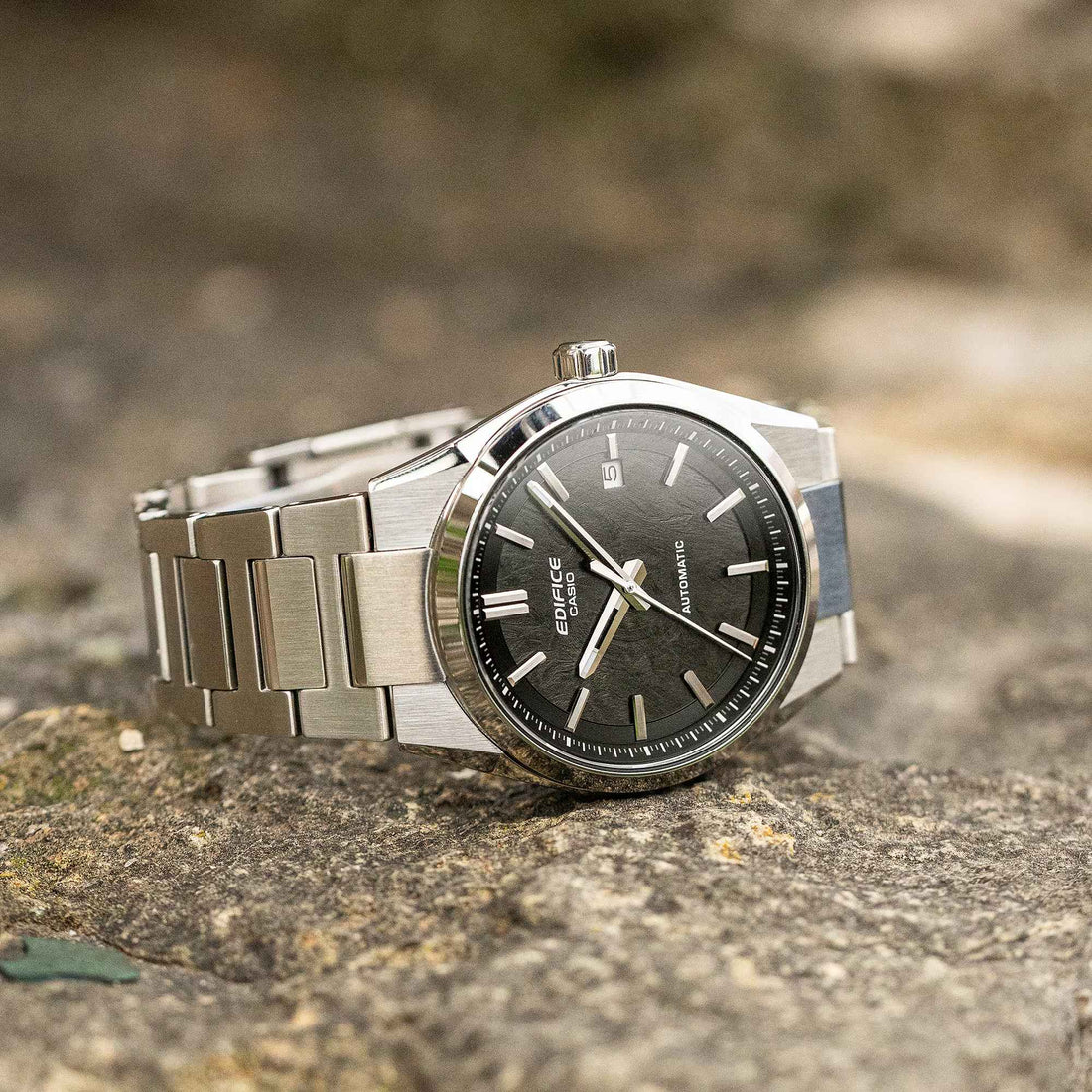 Orologio Uomo Casio Edifice Acciaio Nero Automatico EFK-110D-1AER