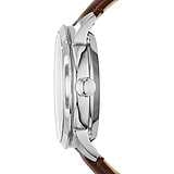 Orologio Uomo Acciaio Fossil Solo Tempo Automatico Scheletrato Townsman