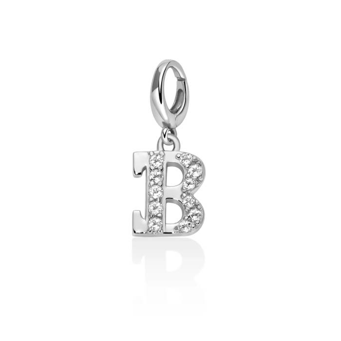 Charm Donna Miluna Pendente Argento Topazio PFD888-B