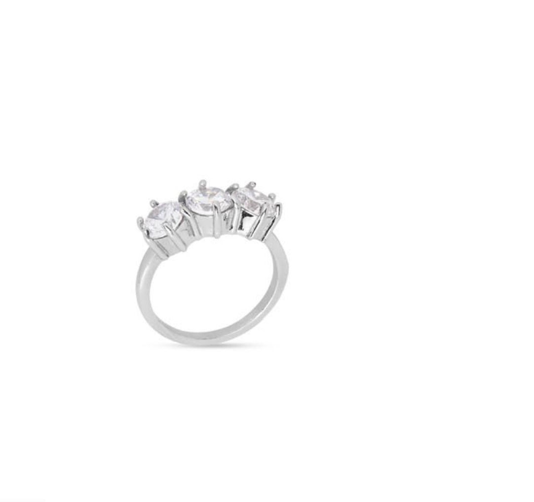 Anello Donna Liu Jo Acciaio modello trilogy LJ2576M16