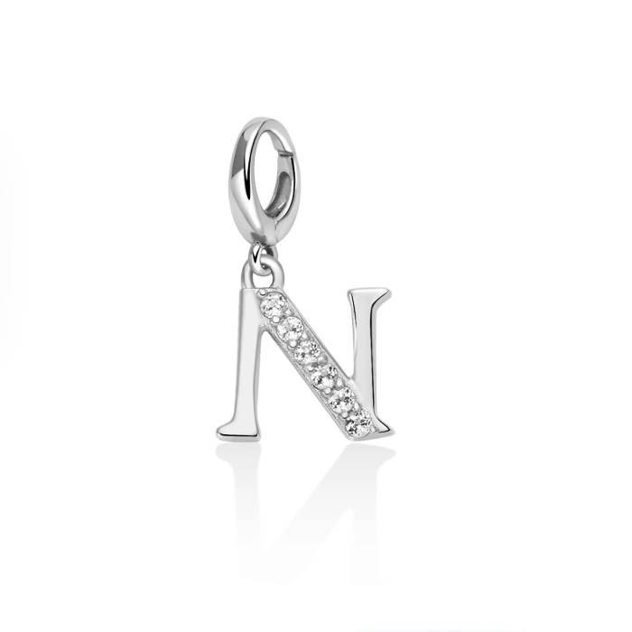 Charm Donna Miluna Pendente Argento Topazio PFD888-N