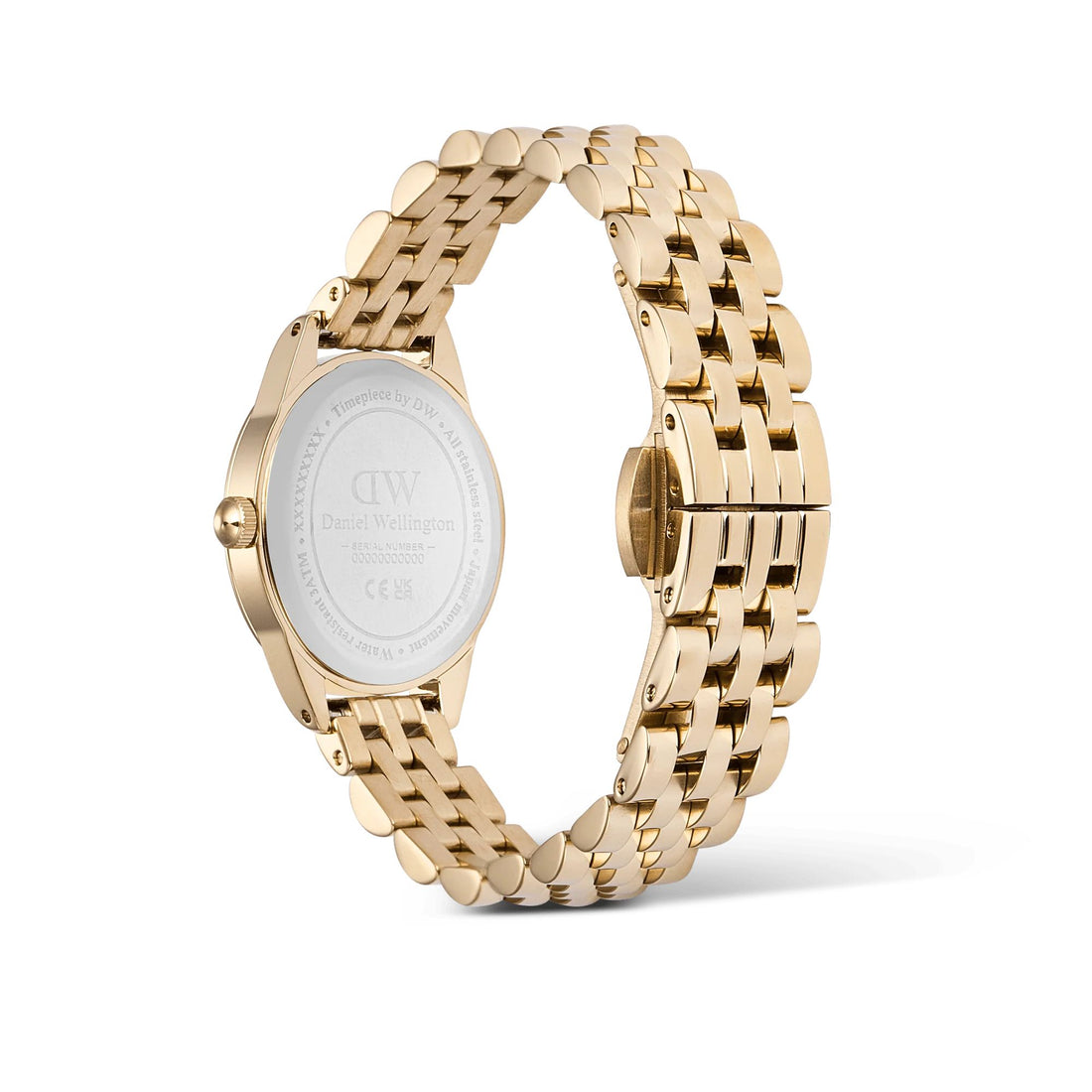 Orologio Donna Daniel Wellington Acciaio Dorato Ophelia Verde DW00100804
