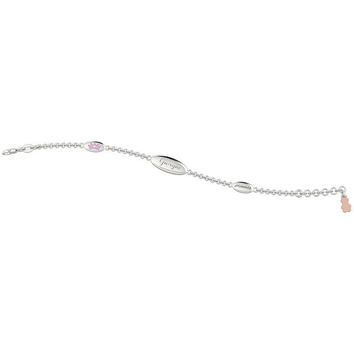 Bracciale Bambino Nanàn Argento 925 Personalizzabile NAN0066