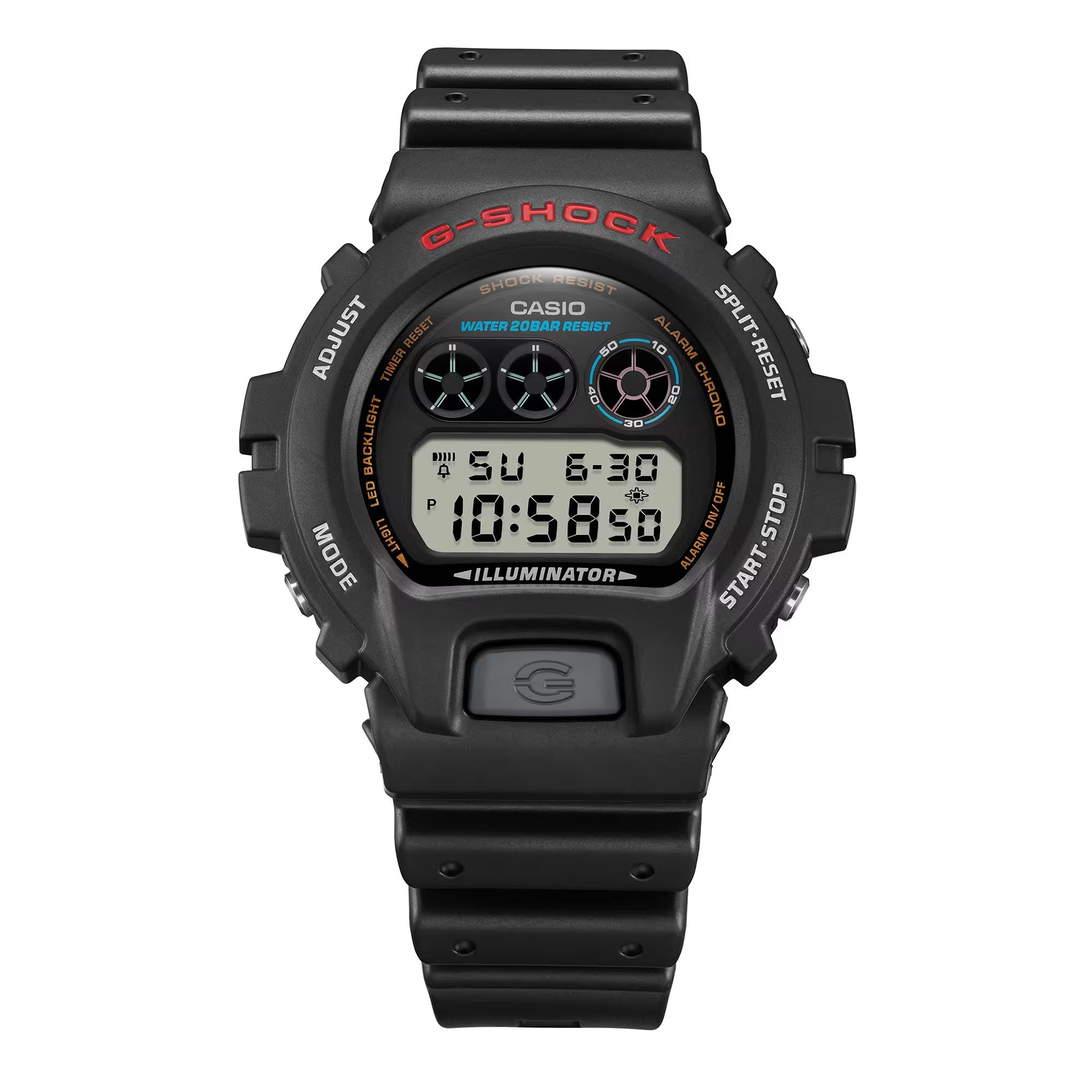 Orologio Uomo Casio G-SHOCK Quarzo Nero Multicolore DW-6900U-1ER