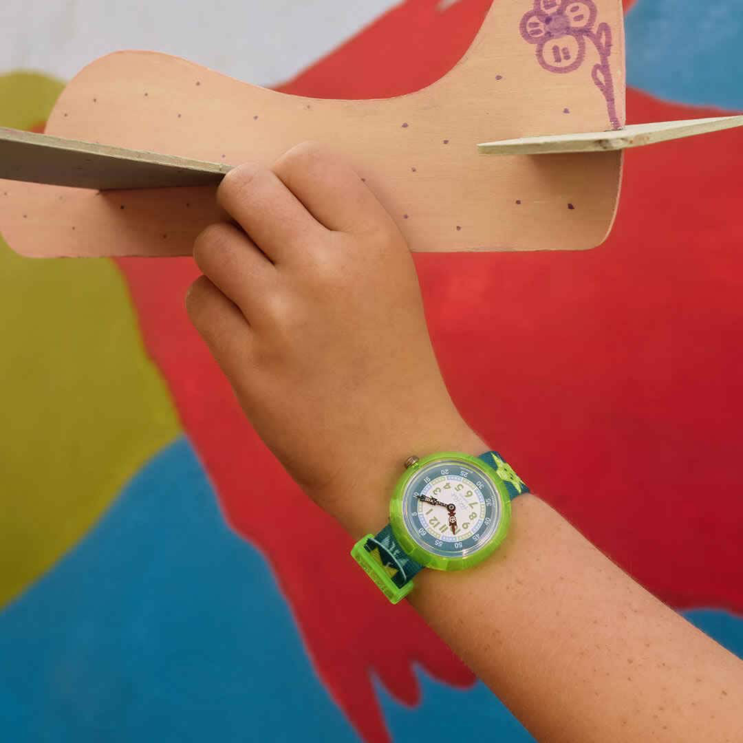 Orologio Bambino Swatch Flik Flak STARRY GLOW ZFBNP242