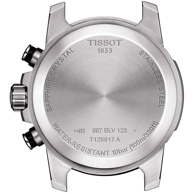 Orologio Uomo Tissot Supersport Quarzo Cronografo Acciaio Pelle T1256171605100