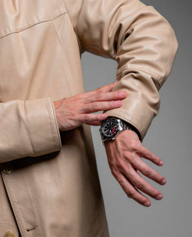 Orologio Uomo 4US Cesare Paciotti Nero Acciaio SUB T4ST460