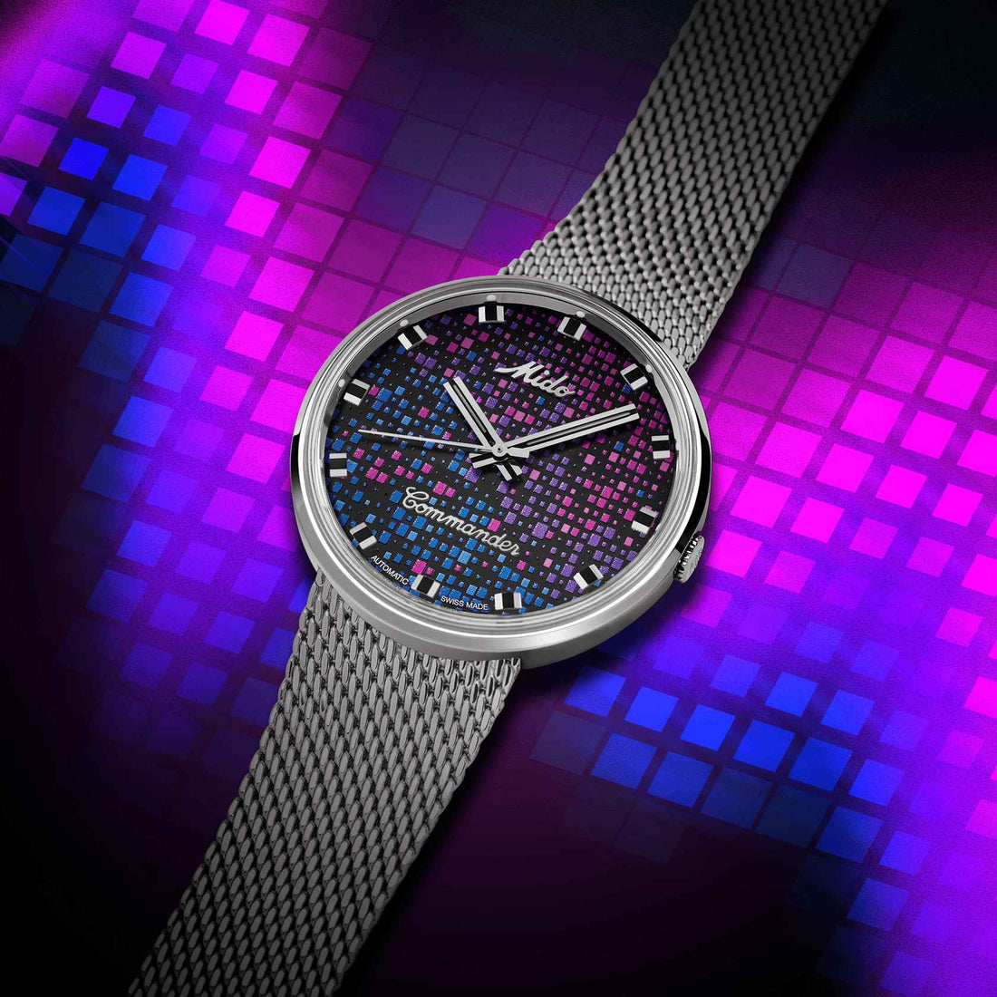 Orologio Uomo Mido Automatico Pixel Commander M84294N711