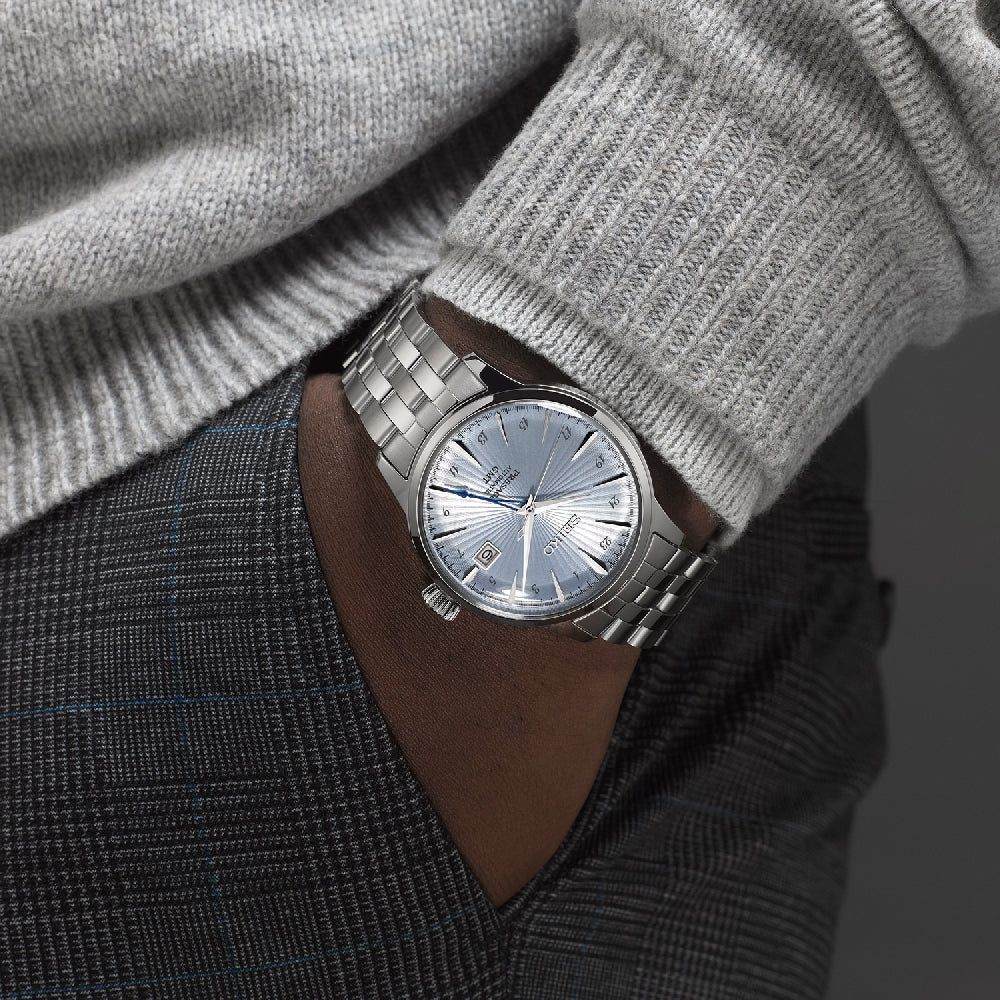 Orologio Uomo Seiko Presage Cocktail Sky Diving Azzurro GMT SSK037J1