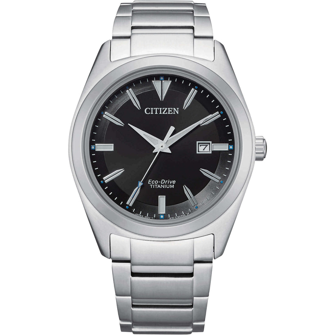 Orologio Uomo Titanio CITIZEN 41mm Eco Drive Solo Tempo Quarzo AW1640-83A