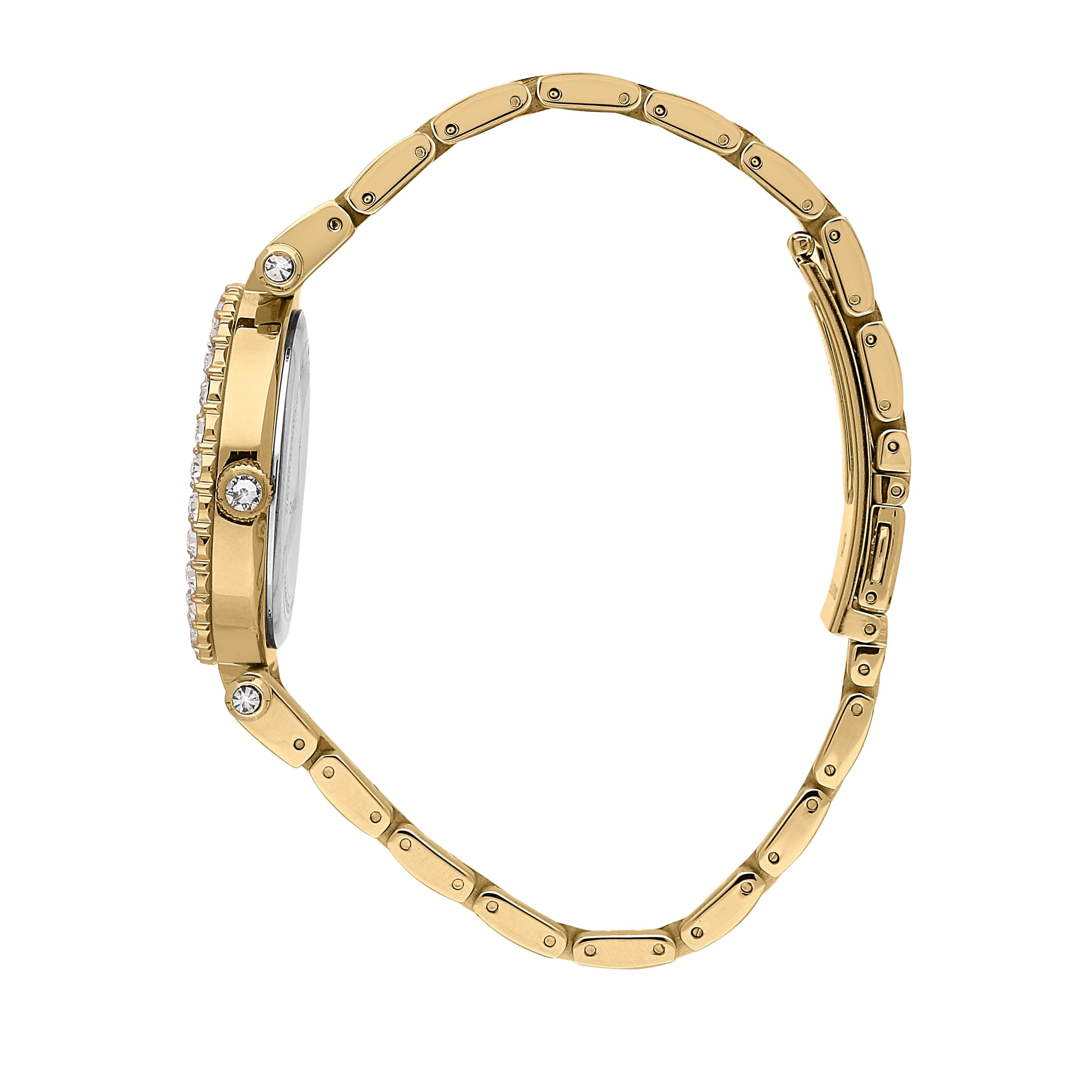 Orologio Donna Chiara Ferragni Quarzo solo Tempo Acciaio Dorato Zirconi Bianchi