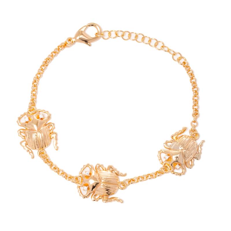 Bracciale Donna Blind Bronzo Dorato Lucido Scarabeo BR2FANT322SCAR