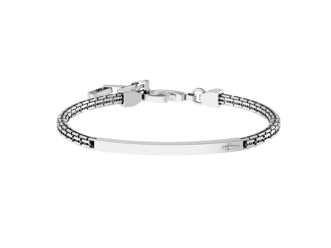 Bracciale Uomo Cesare Paciotti Argento 925 Veneziana JPBR5073B